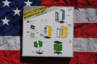 MENG SPS-018 VENDING MACHINE & DUMPSTER SET